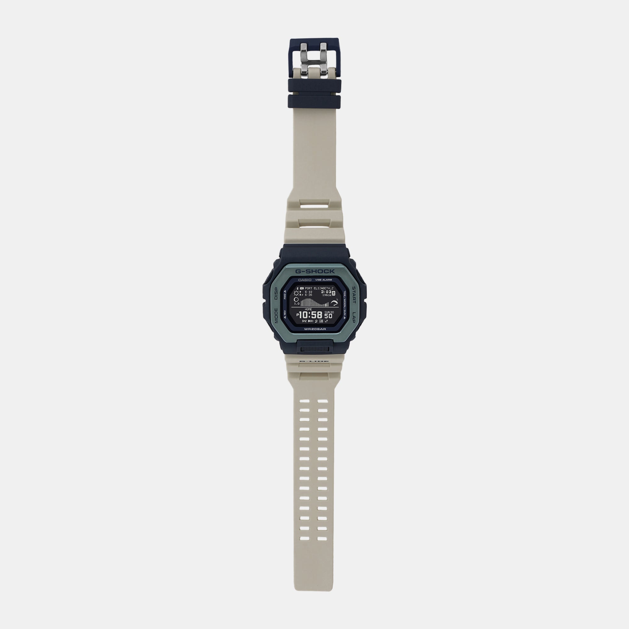 G-Shock Men Quartz Blue Dial Digital Resin Watch G1390