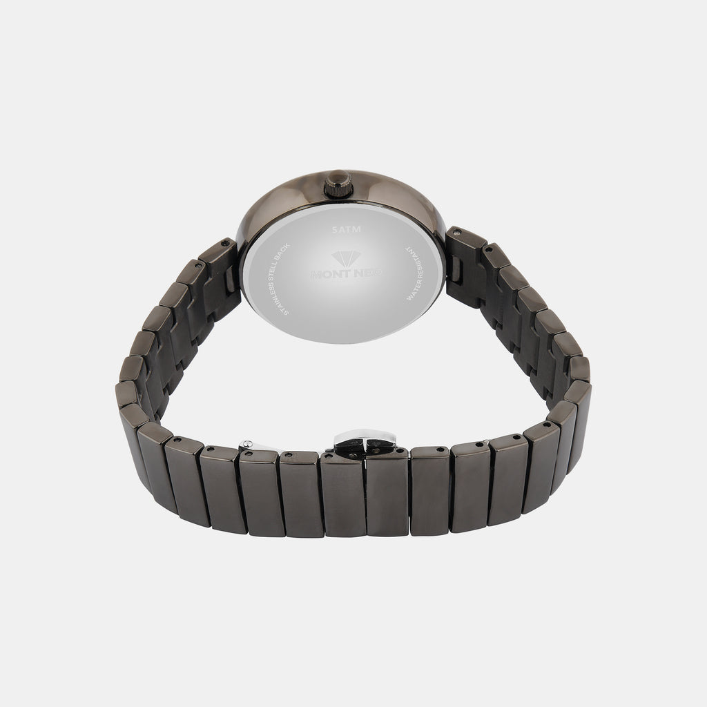 Mont Neo Women Round Grey watch