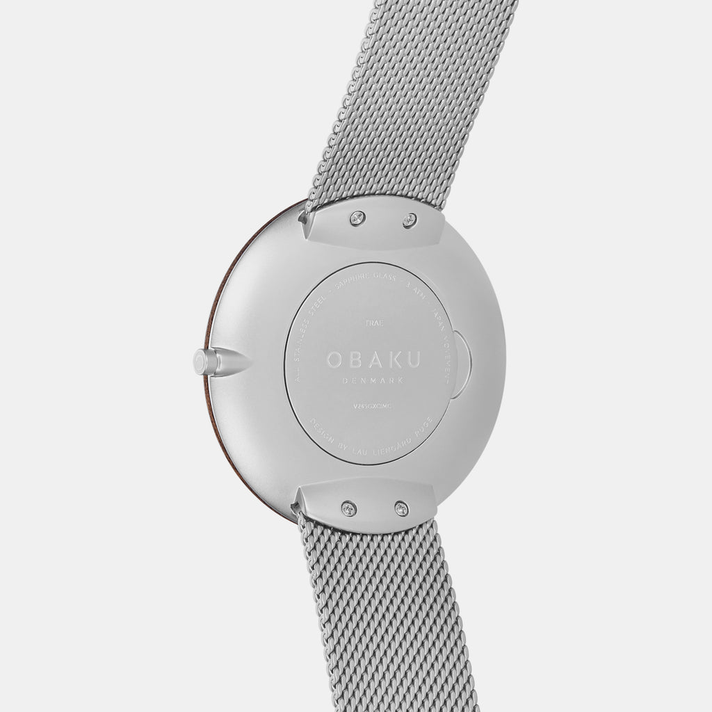 Obaku Stainless Steel Silver watch