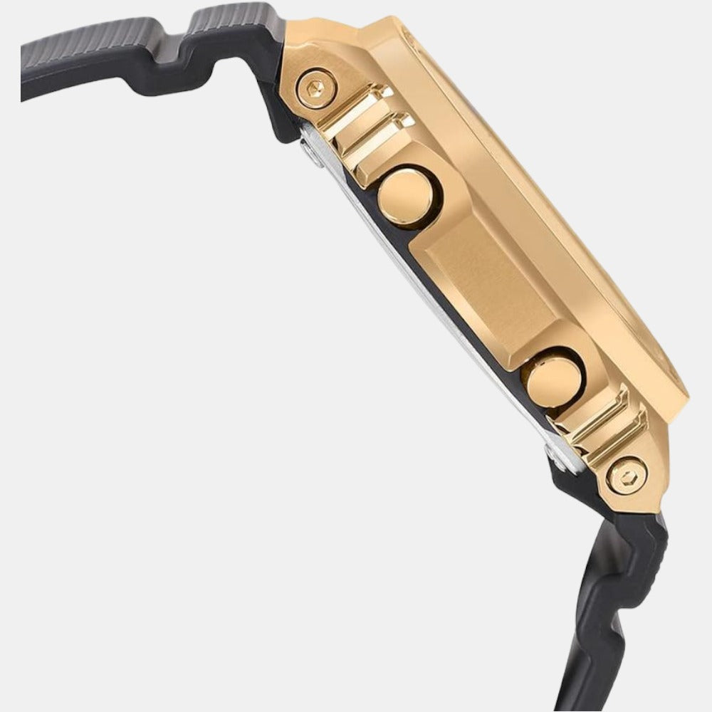 Casio Men Round Black watch