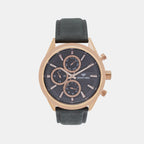 Mont Neo Round Blue Chronograph watch