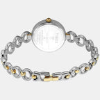 Women Quartz Blue Dial Analog Brass Watch TWEL11417