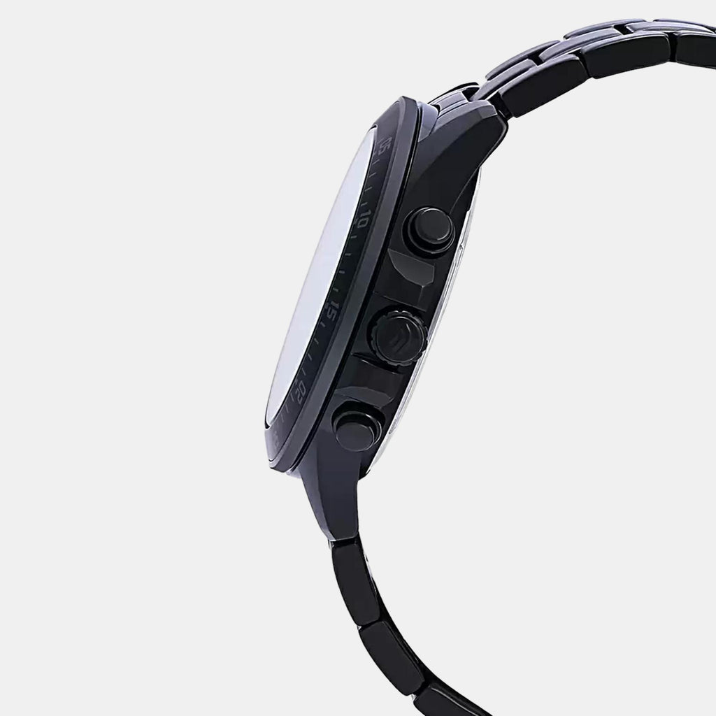 Casio Men Round Black watch