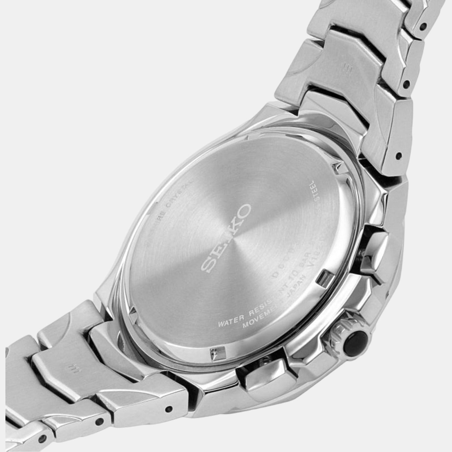 Seiko Stainless Steel Blue watch