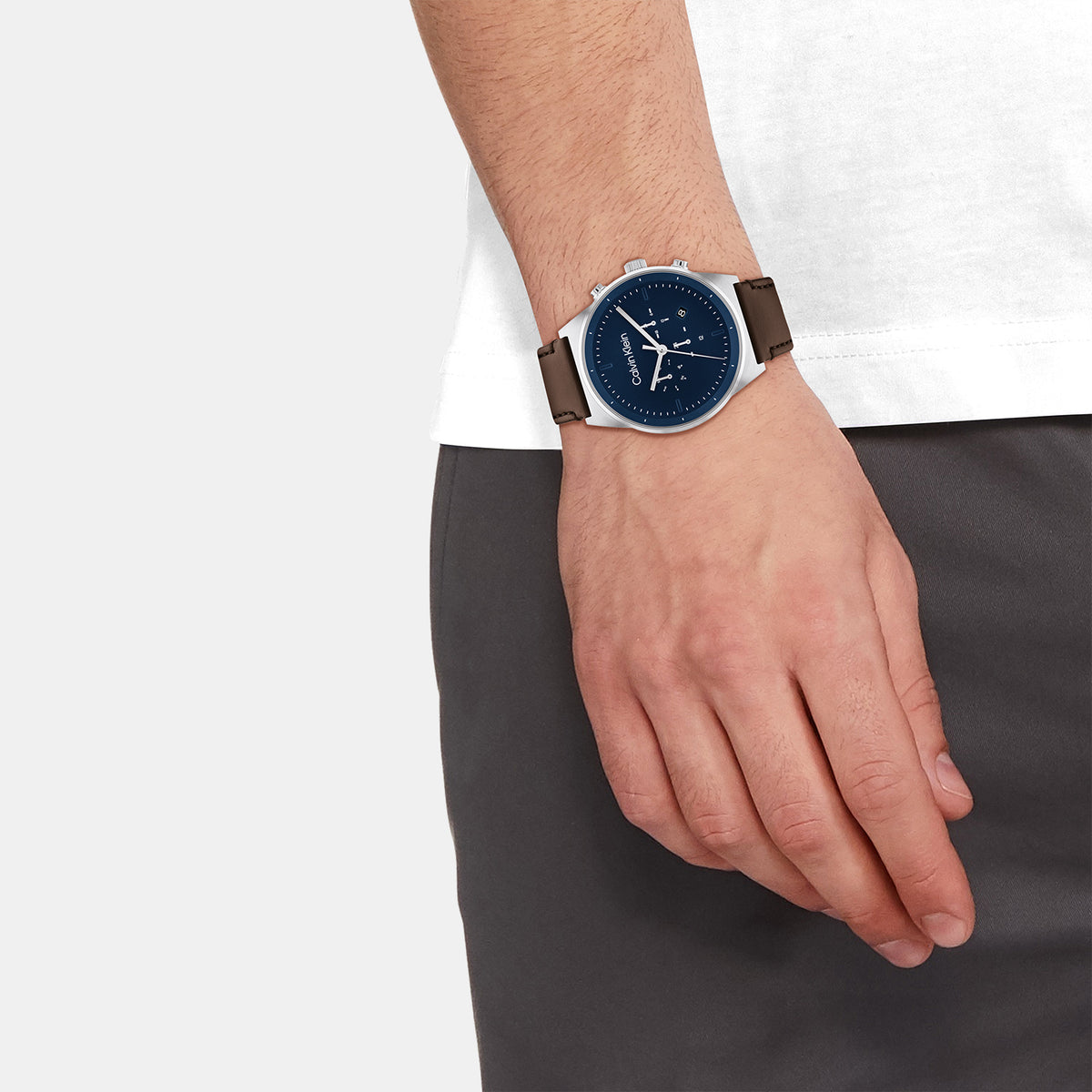 Calvin Klein Stainless Steel Round watch
