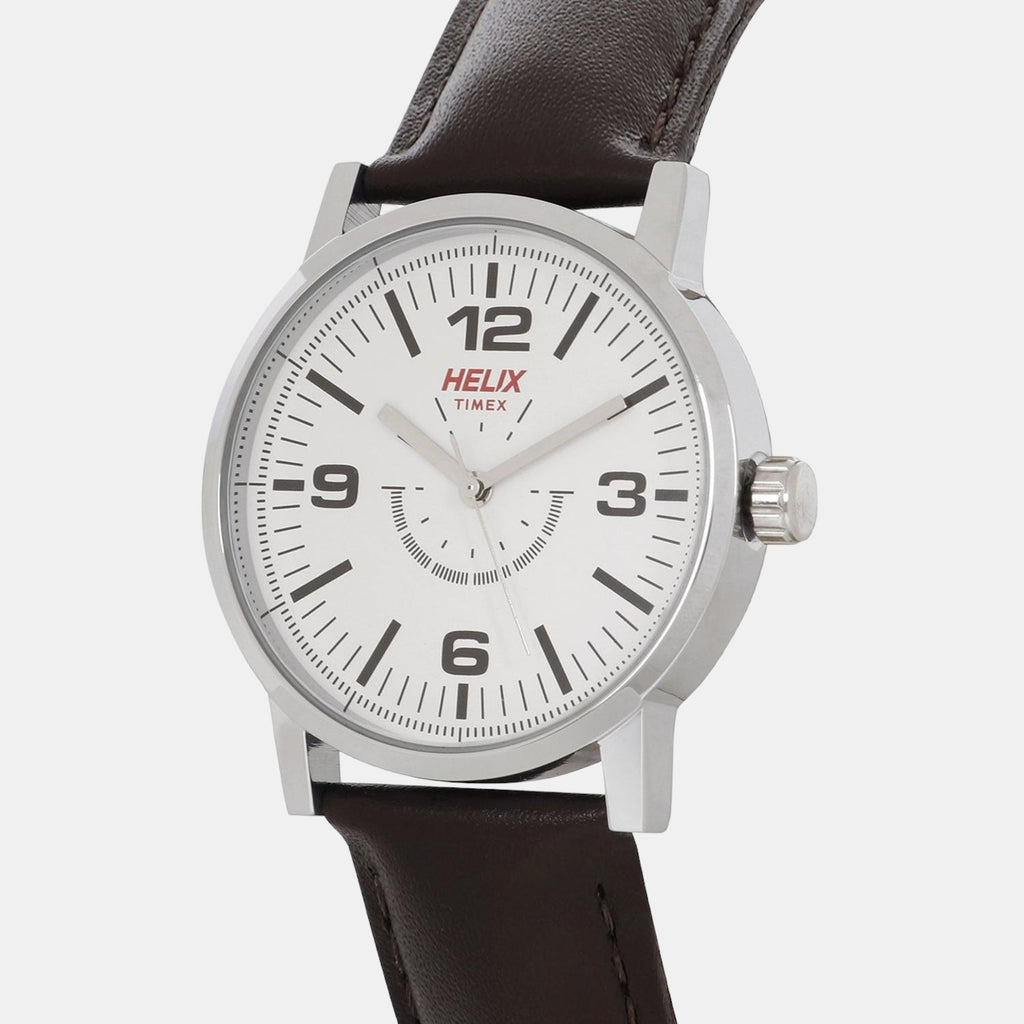 Helix Men Round White watch