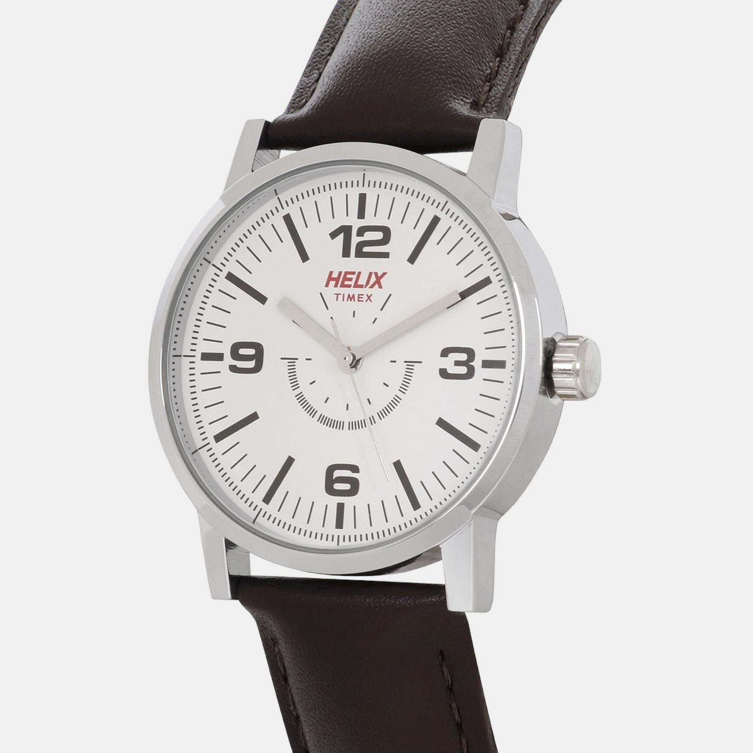 Helix Men Round White watch