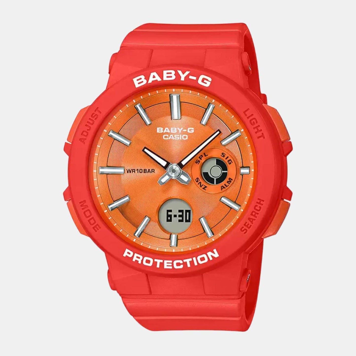 Baby-G Women's Analog-Digital Resin Watch BX154 - BGA-255-4ADR