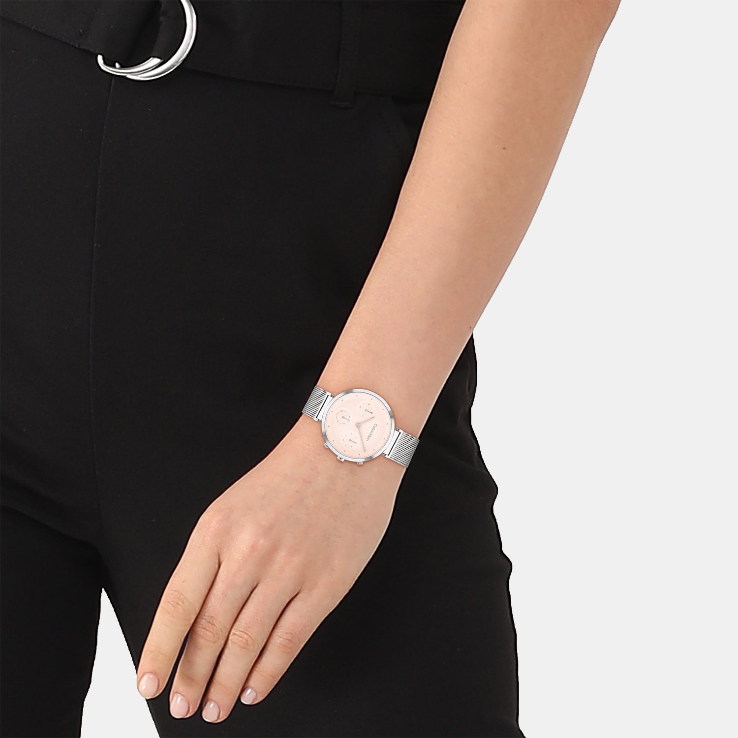 Calvin Klein Stainless Steel Round watch