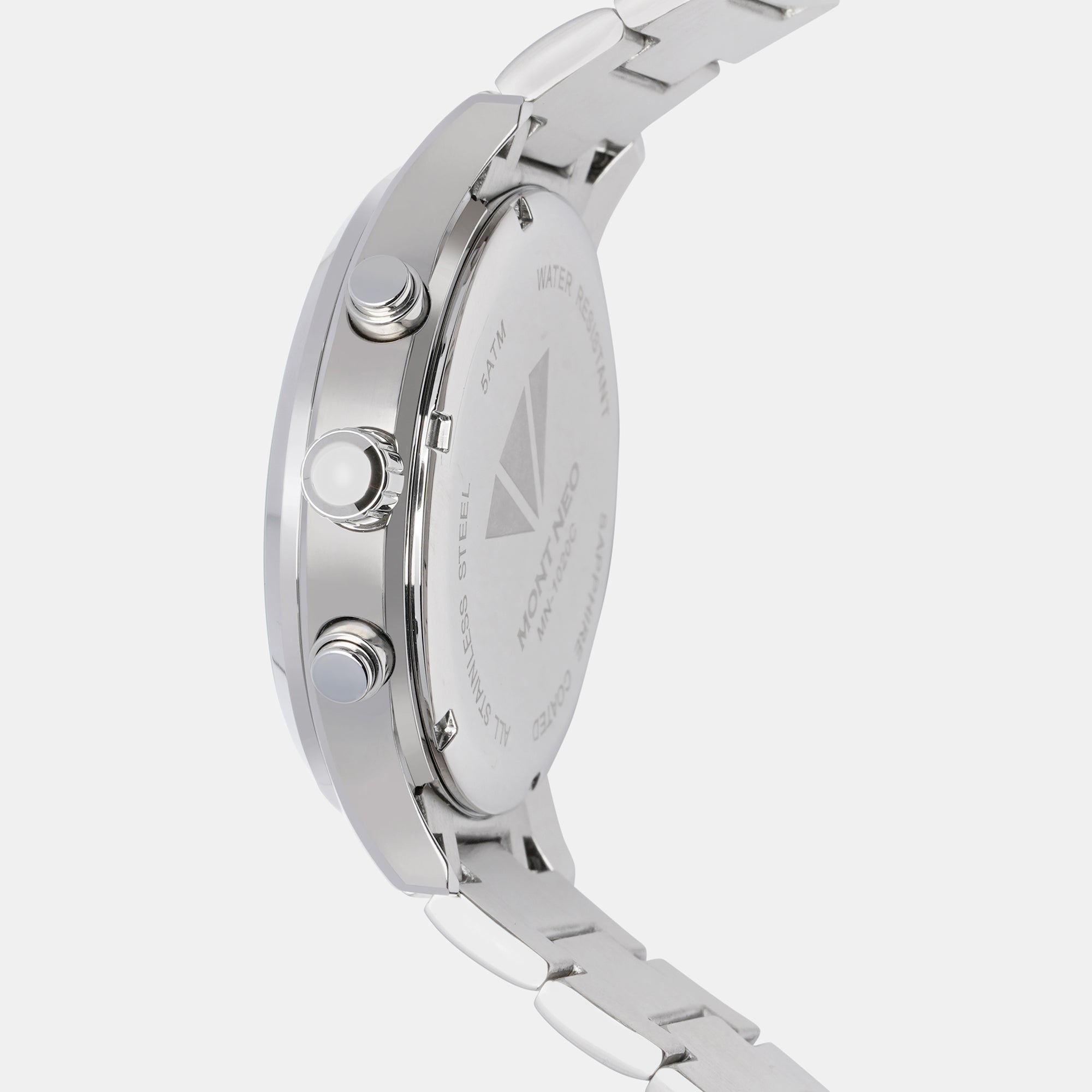 Mont Neo Stainless Steel Round watch