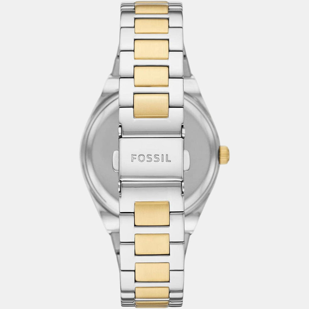 Scarlette Women Quartz Silver Dial Analog Stainless Steel Watch ES5259