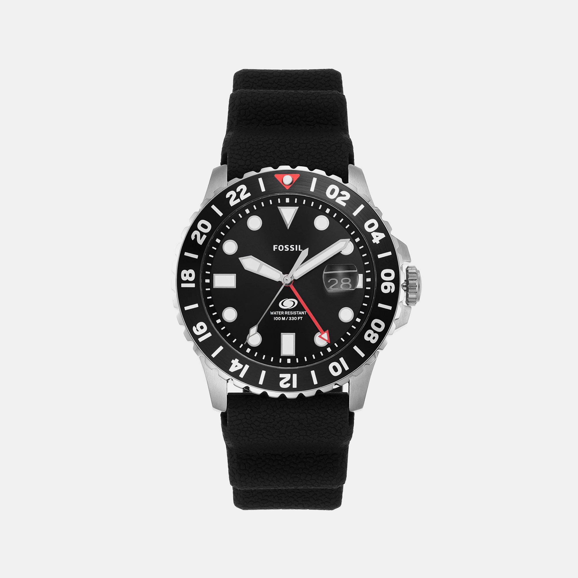 Fossil Round Black Analog watch
