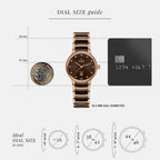 Rado Unisex Round Brown watch