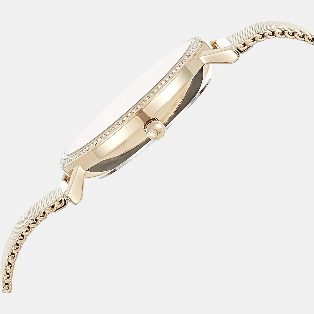 Boss Women Round Yellow watch