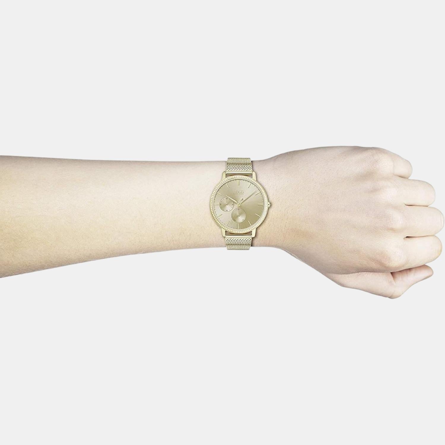 Boss Stainless Steel Yellow watch