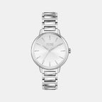 Boss Round Silver Analog watch