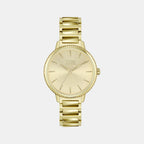 Boss Round Gold Analog watch