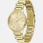 Boss Women Round Gold watch