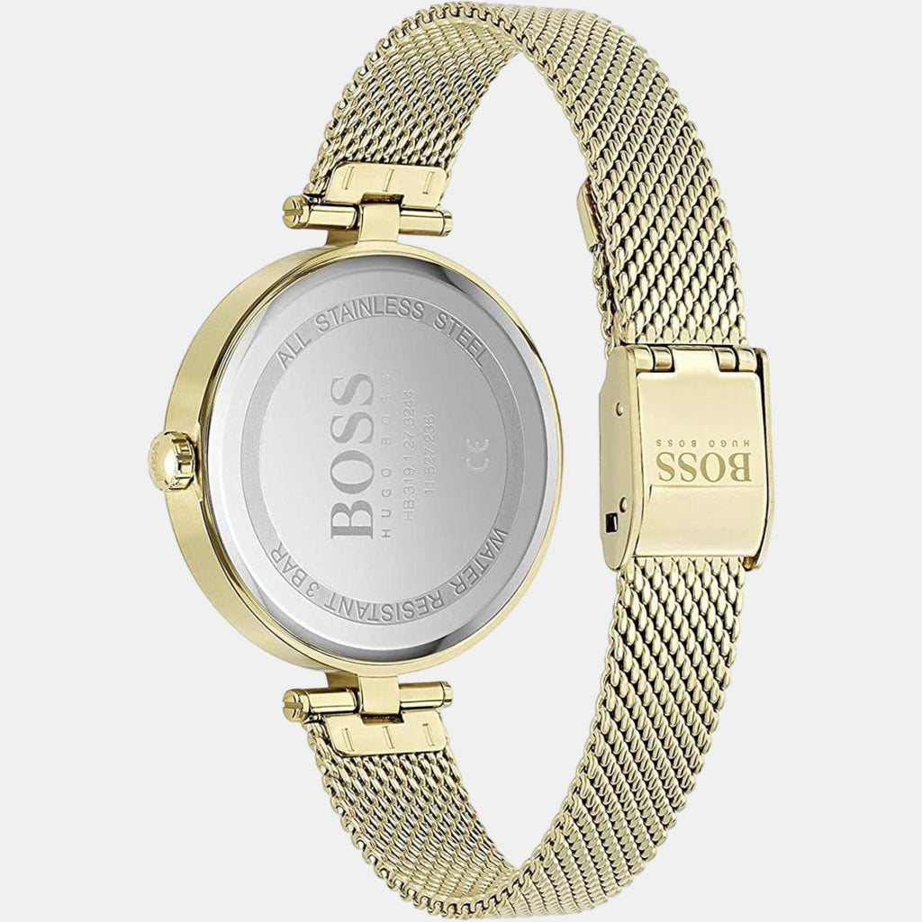 Boss Women Round Silver watch