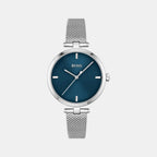 Boss Round Blue Analog watch