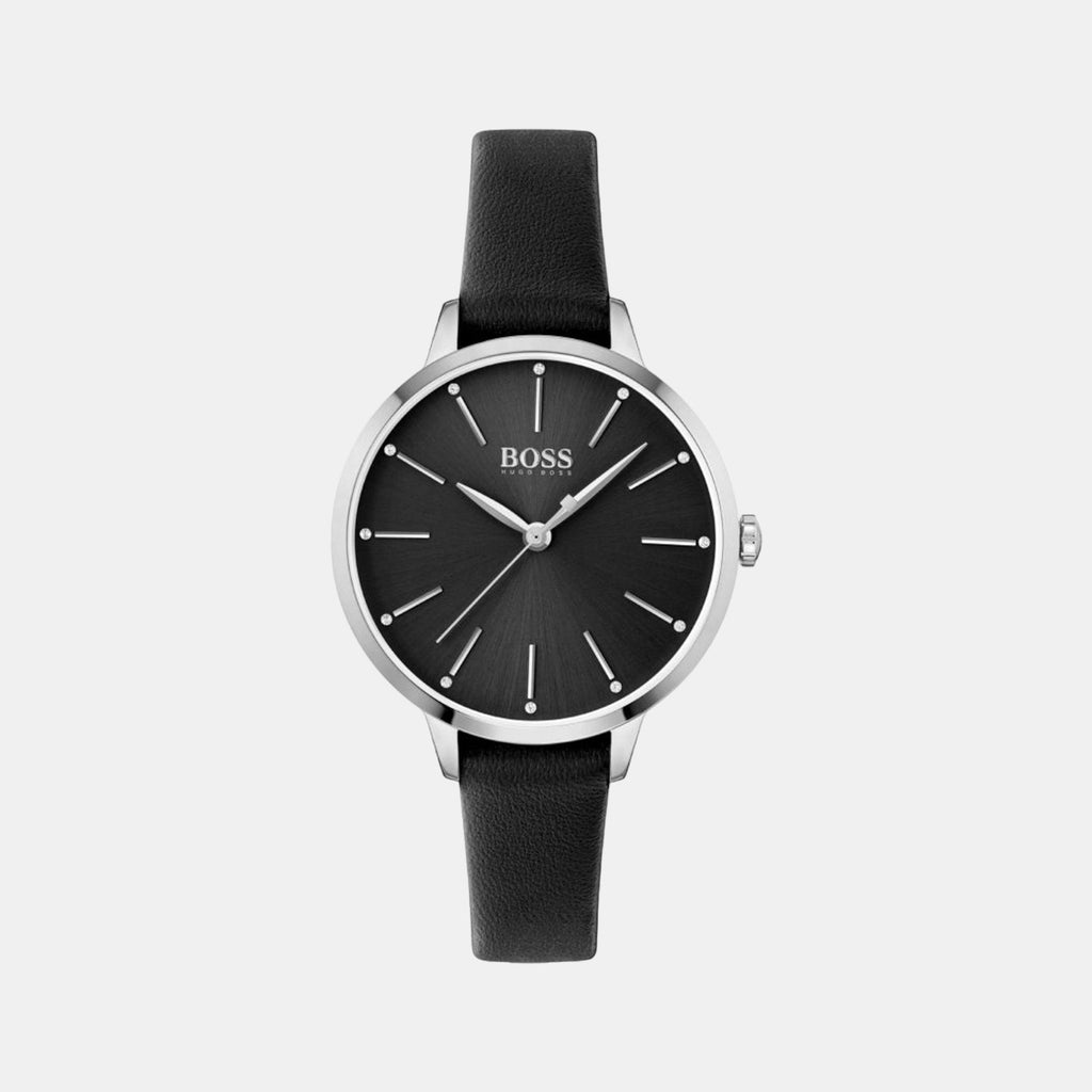 Boss Round Black Analog watch