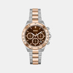 Boss Round Brown Chronograph watch