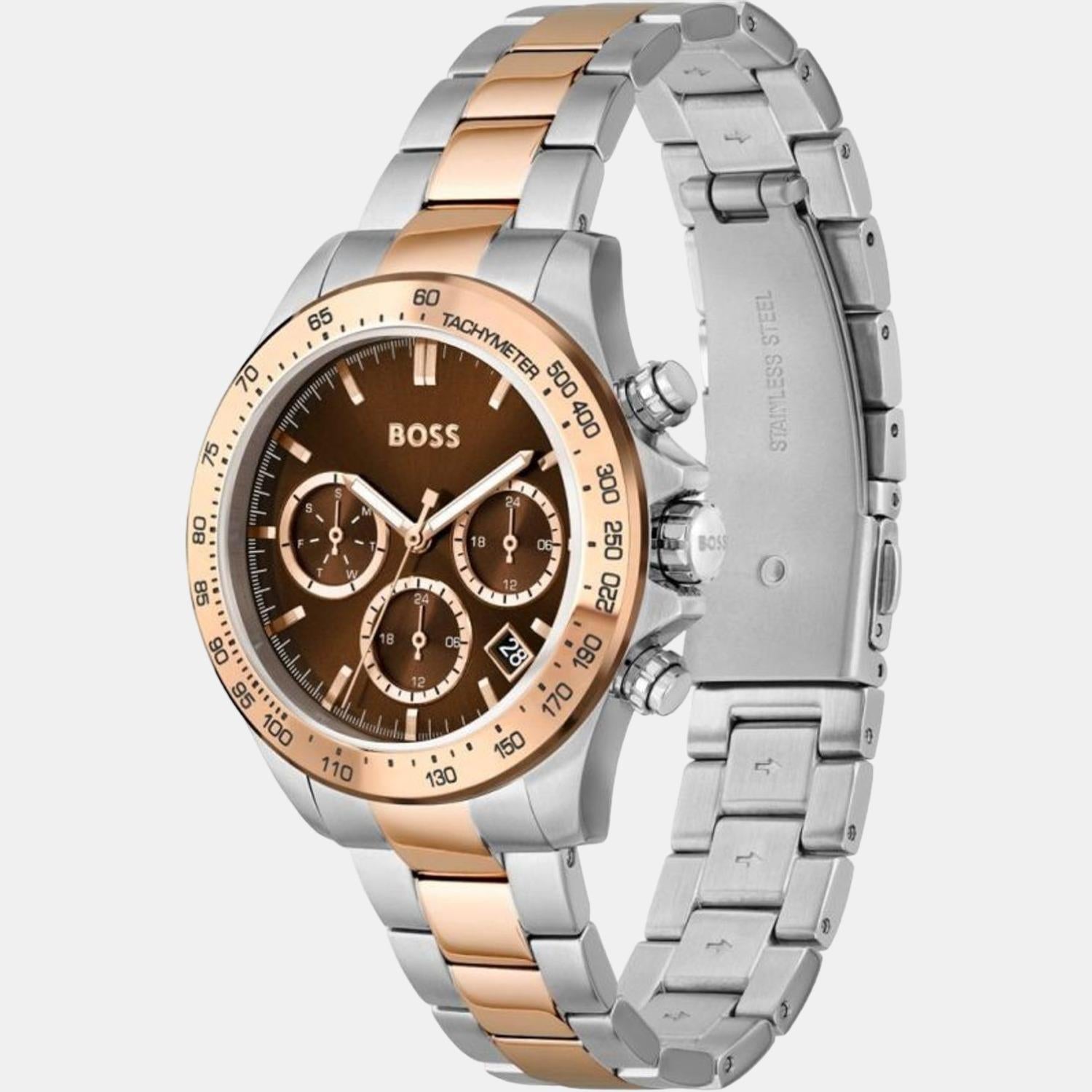 Boss Stainless Steel Round watch