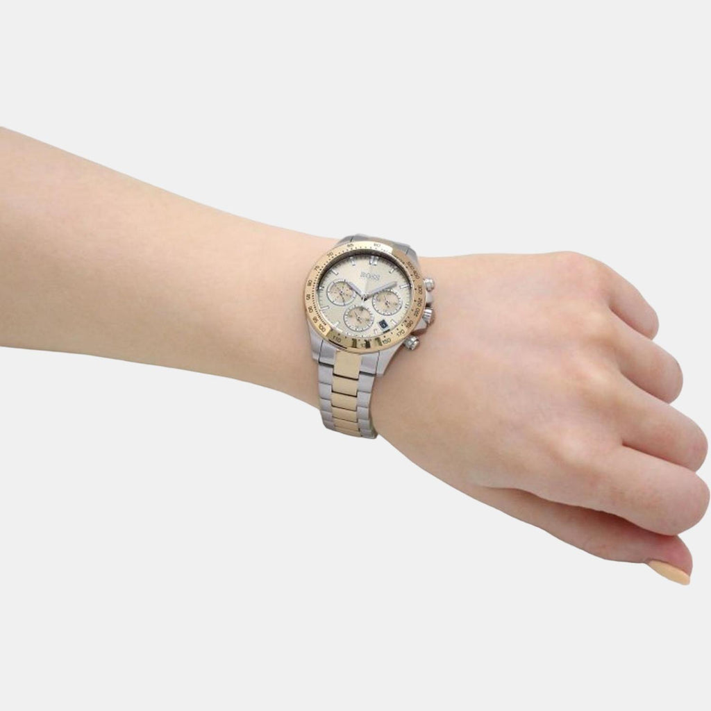 Boss Women Round Gold watch