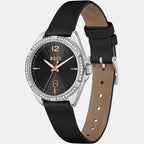 Boss Women Round Black watch