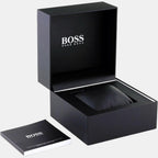 Boss Leather Black watch