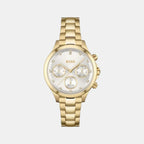 Boss Round White Chronograph watch
