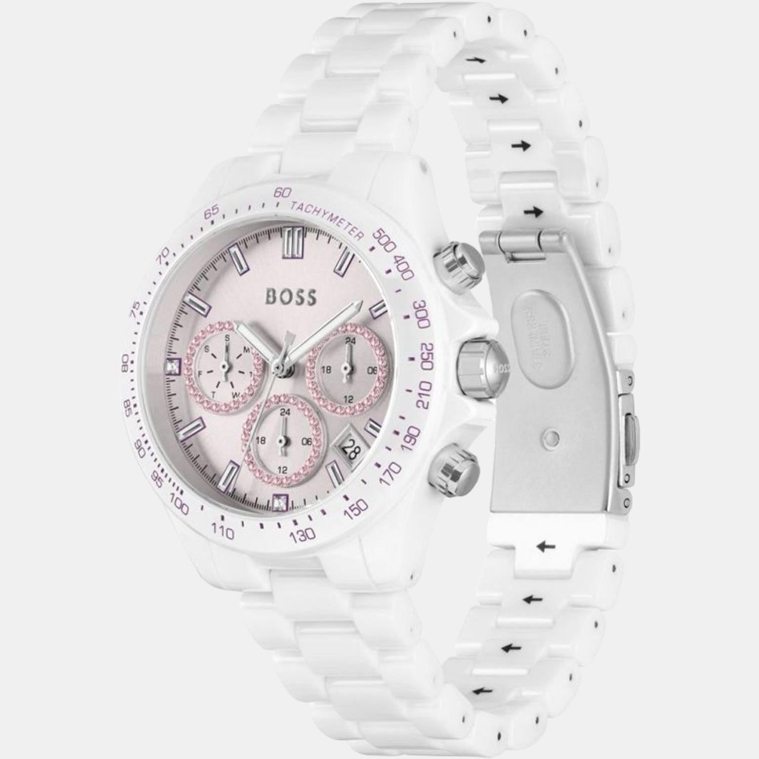 Boss Women Round Grey watch
