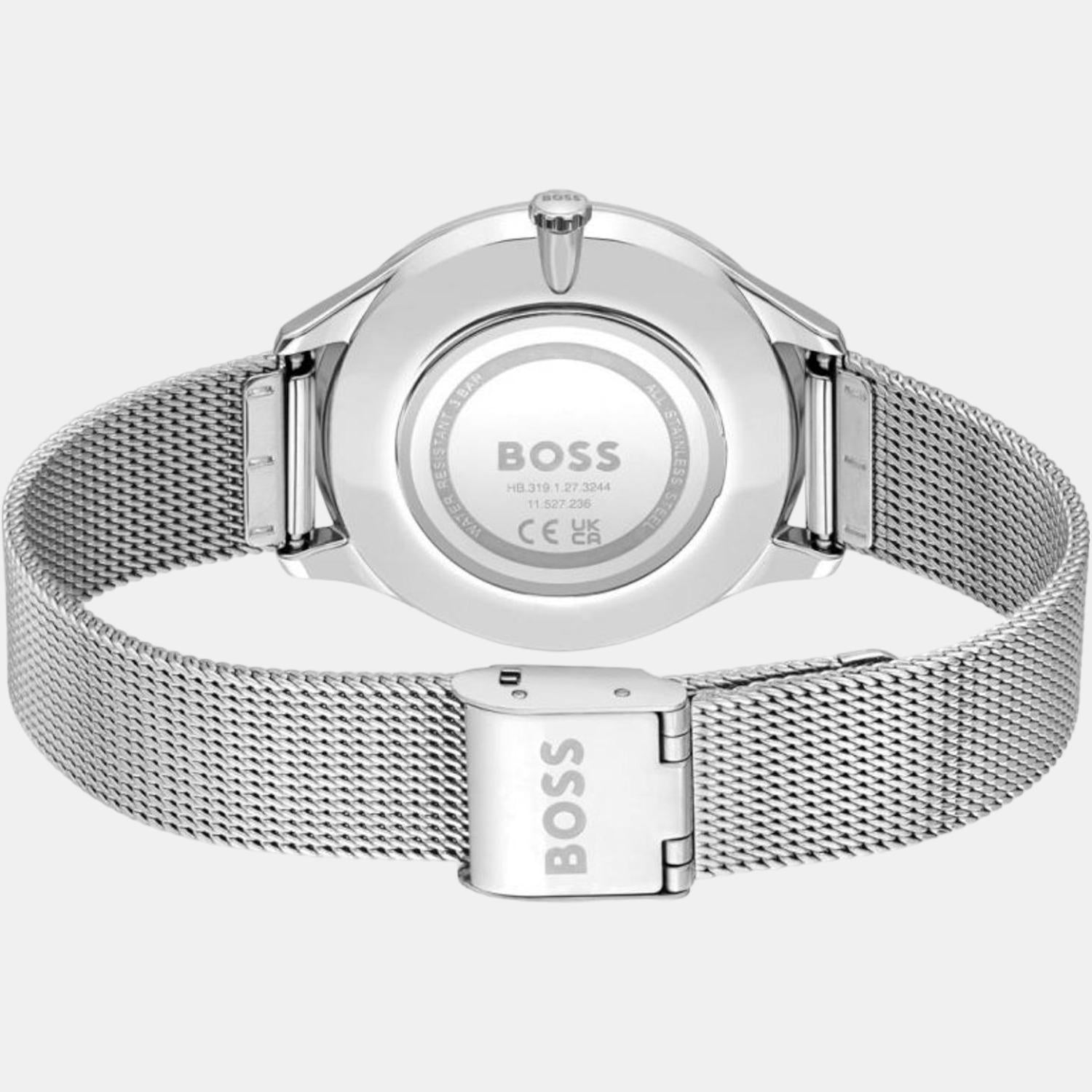 Hugo boss governor deals watch silver