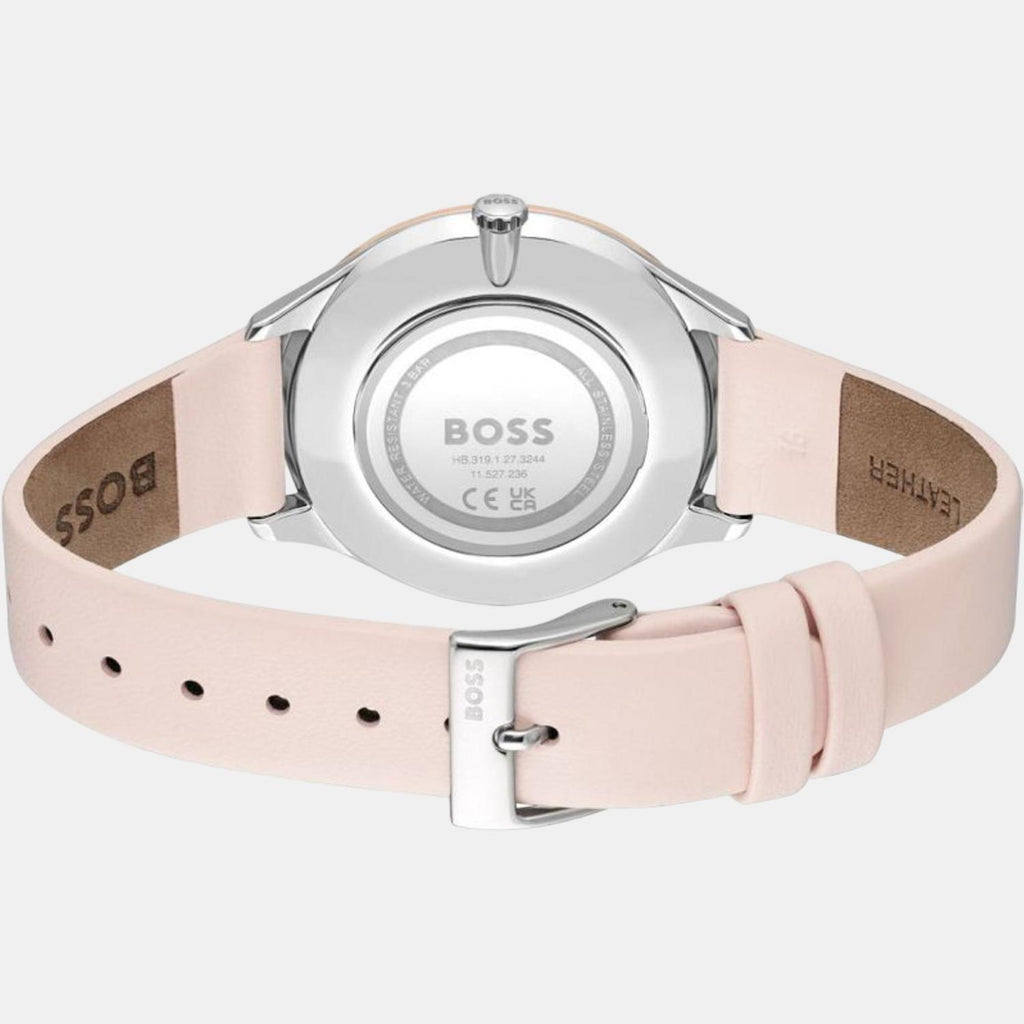 Boss Women Round Silver watch