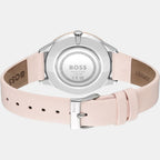 Boss Women Round Silver watch