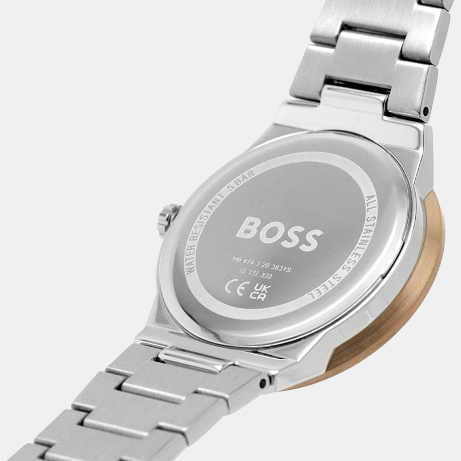 Boss Stainless Steel Round watch