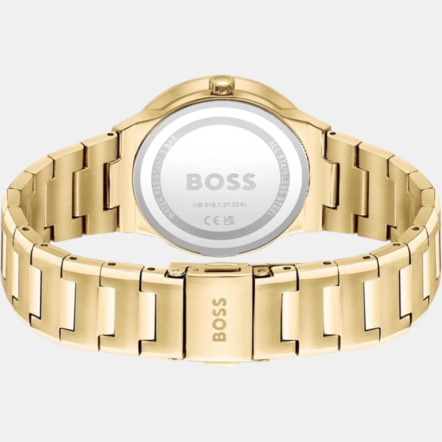 Boss Women Round Green watch