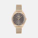 Boss Round Black Analog watch