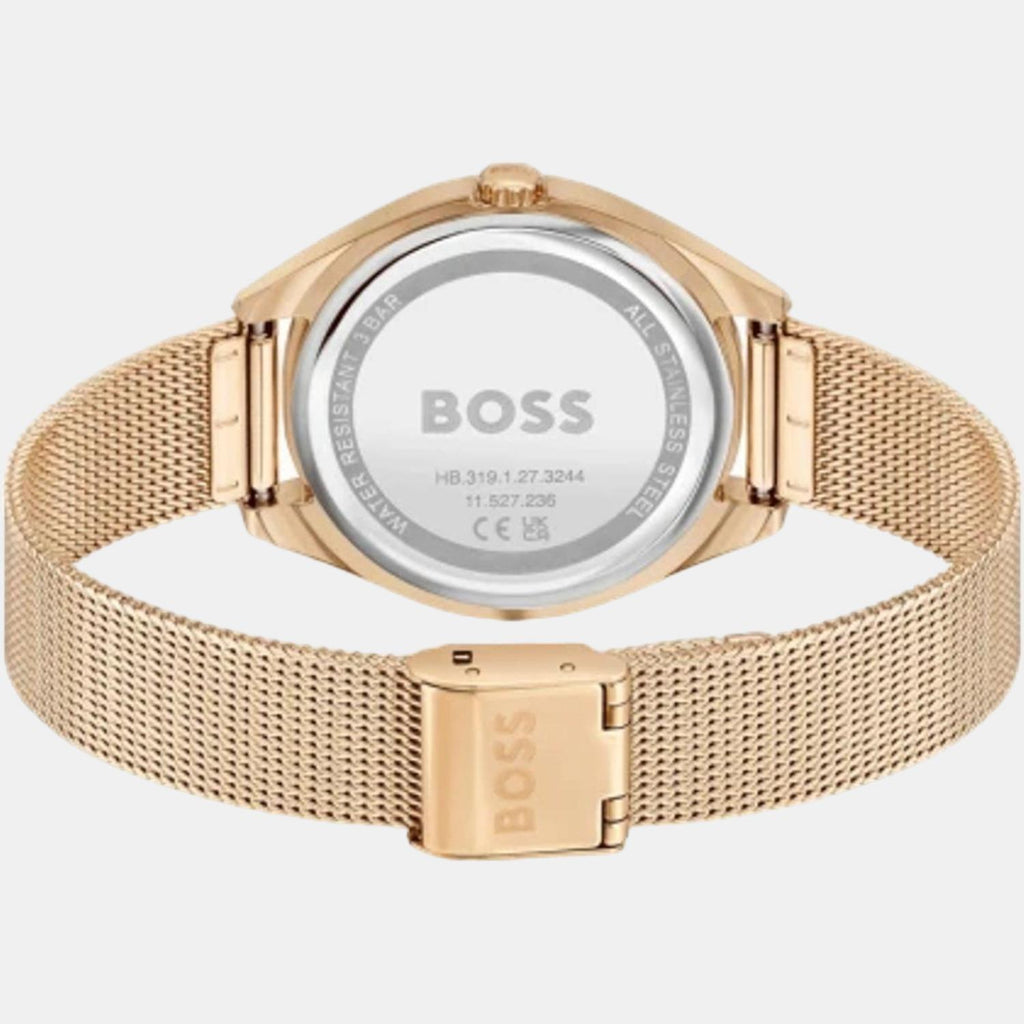 Boss Women Round Black watch