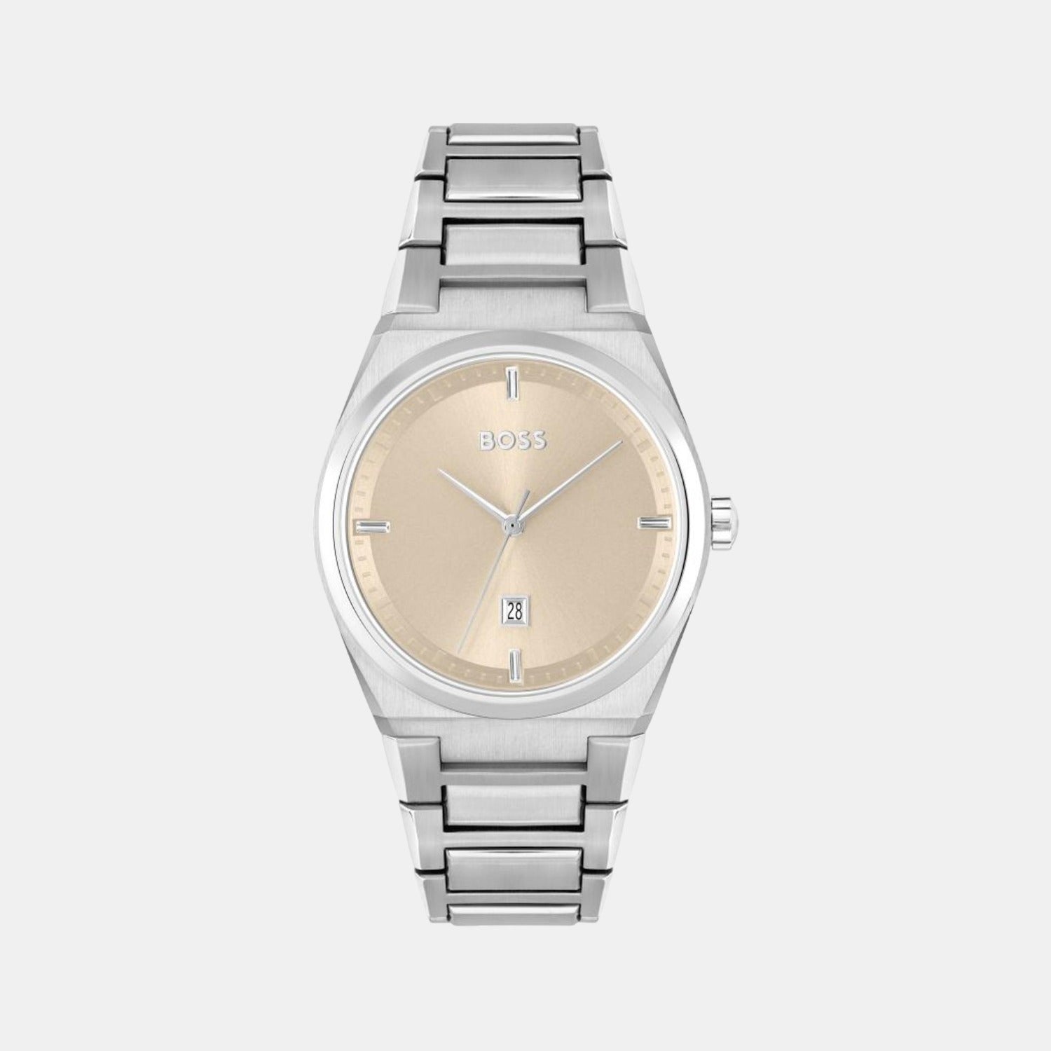 Boss Round Pink Analog watch