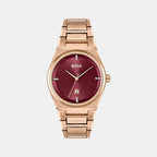 Boss Round Rose Gold Analog watch
