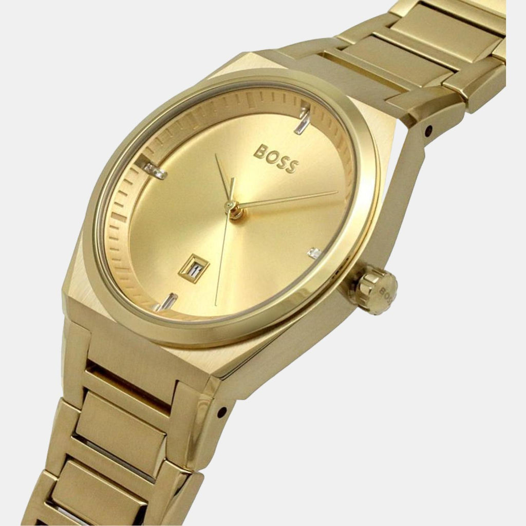 Boss Stainless Steel Gold watch
