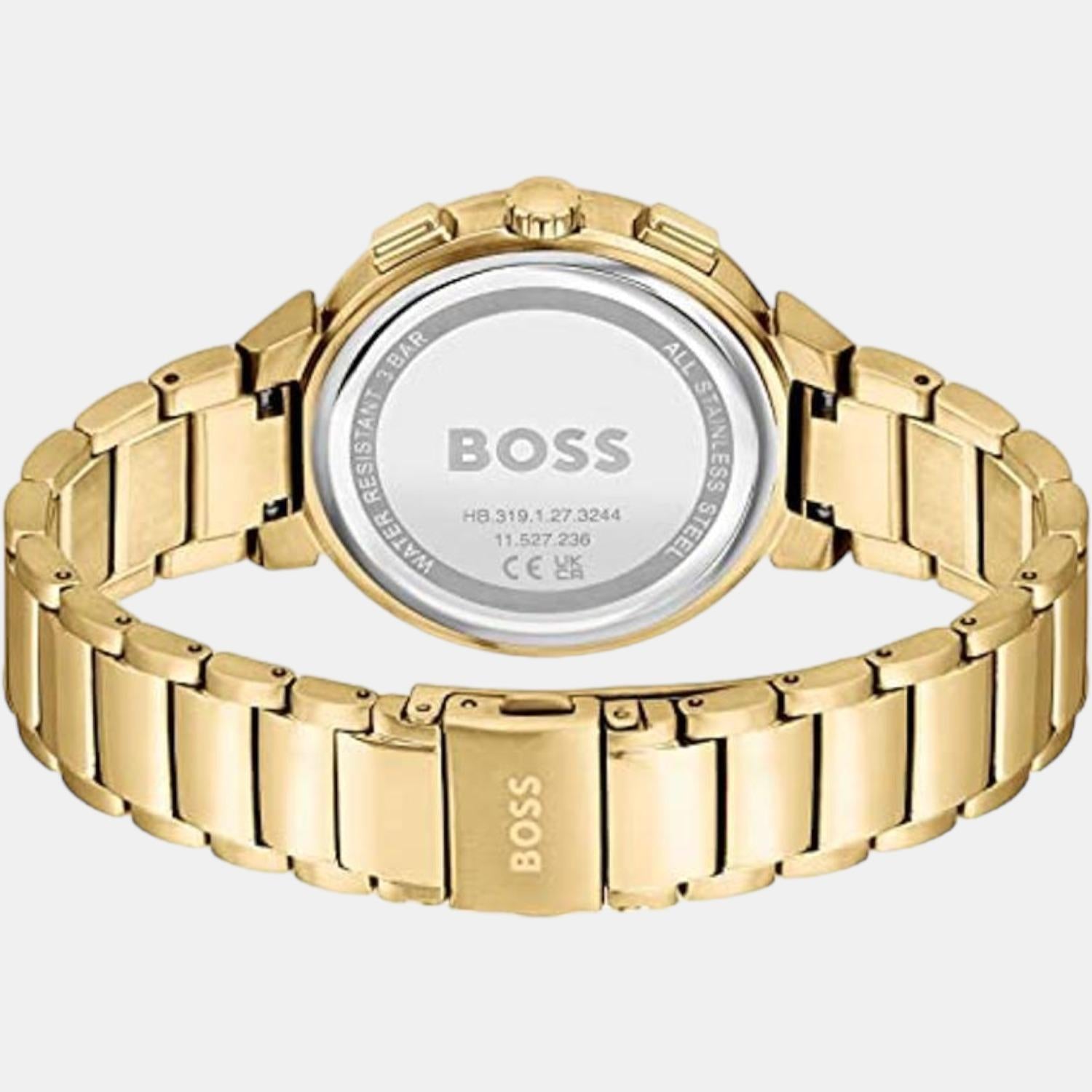 Boss Women Round Blue watch