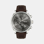 Boss Round Grey Chronograph watch