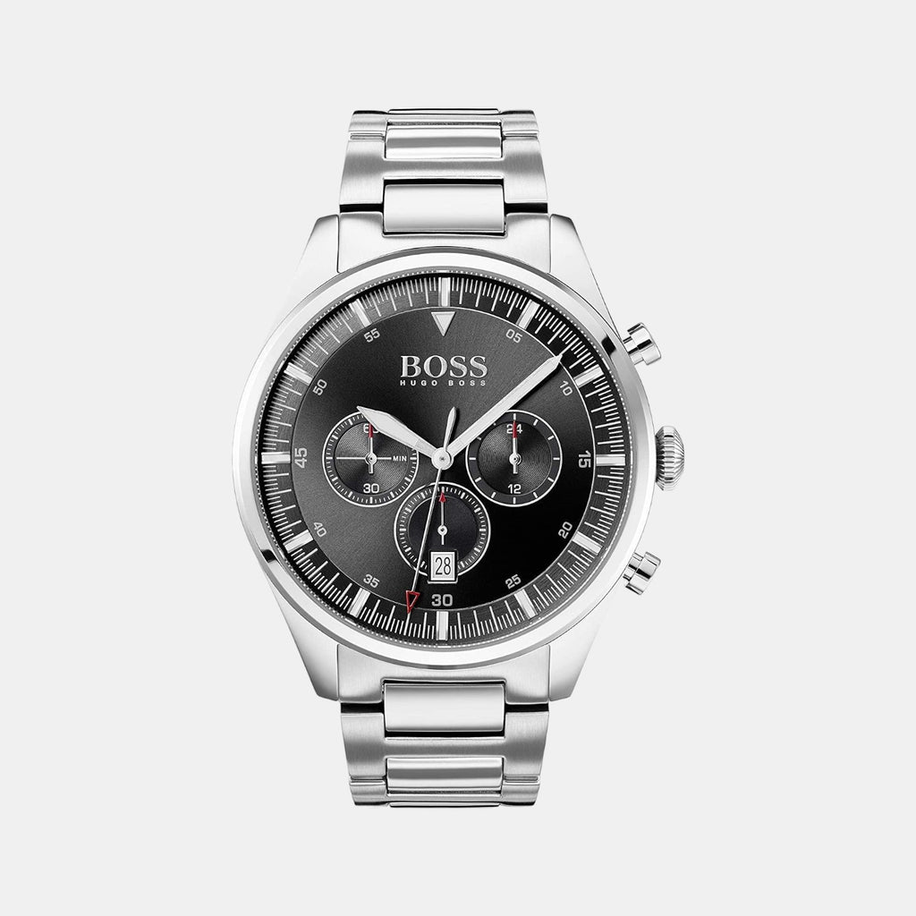 Boss Round Grey Chronograph watch