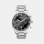 Boss Round Grey Chronograph watch