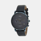 Boss Round Black Chronograph watch