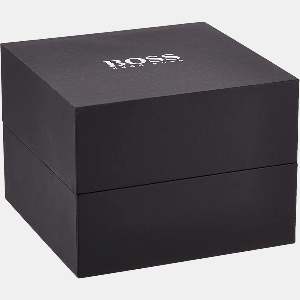 Boss Leather Black watch