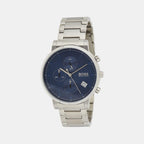 Boss Round Blue Analog watch