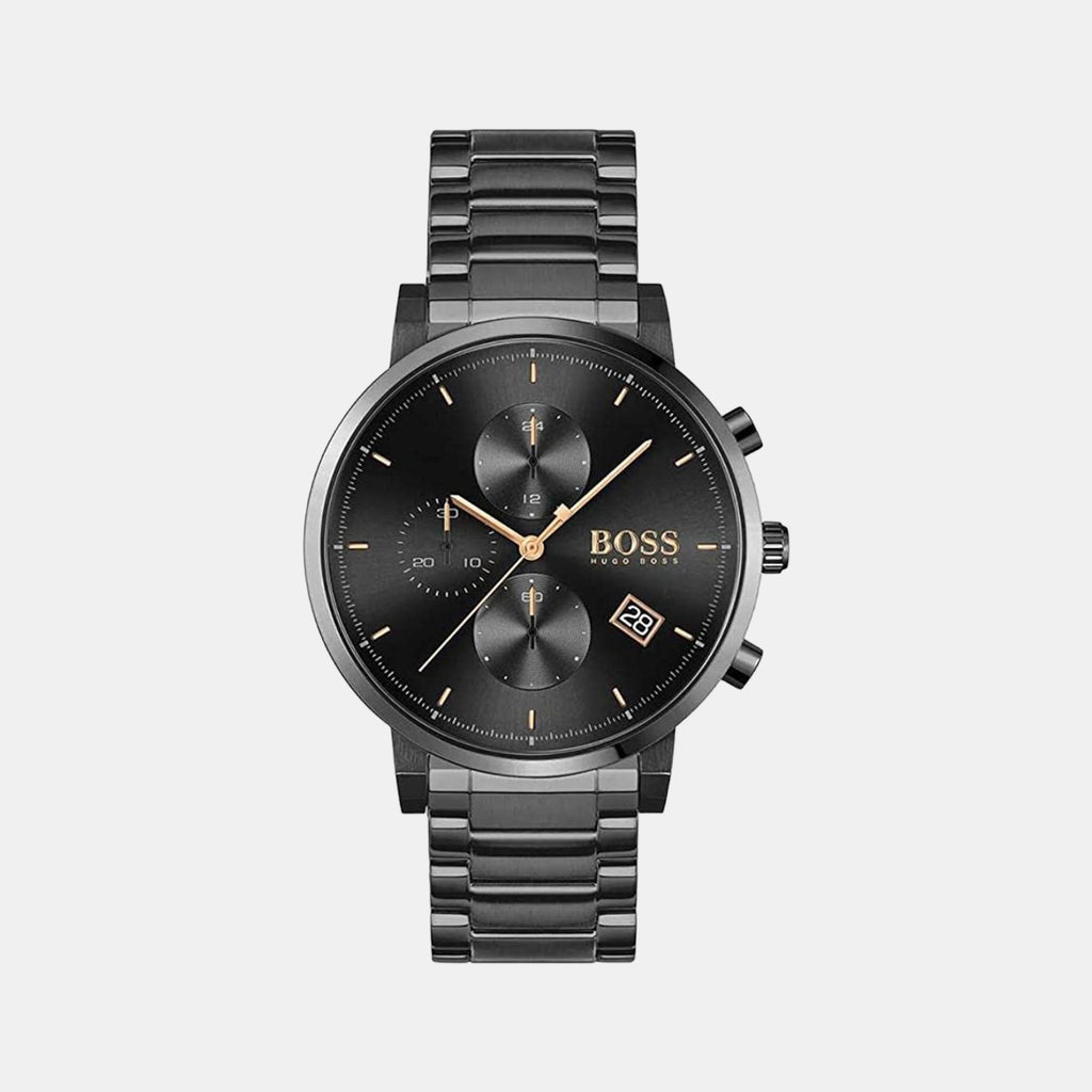 Boss Round Grey Chronograph watch